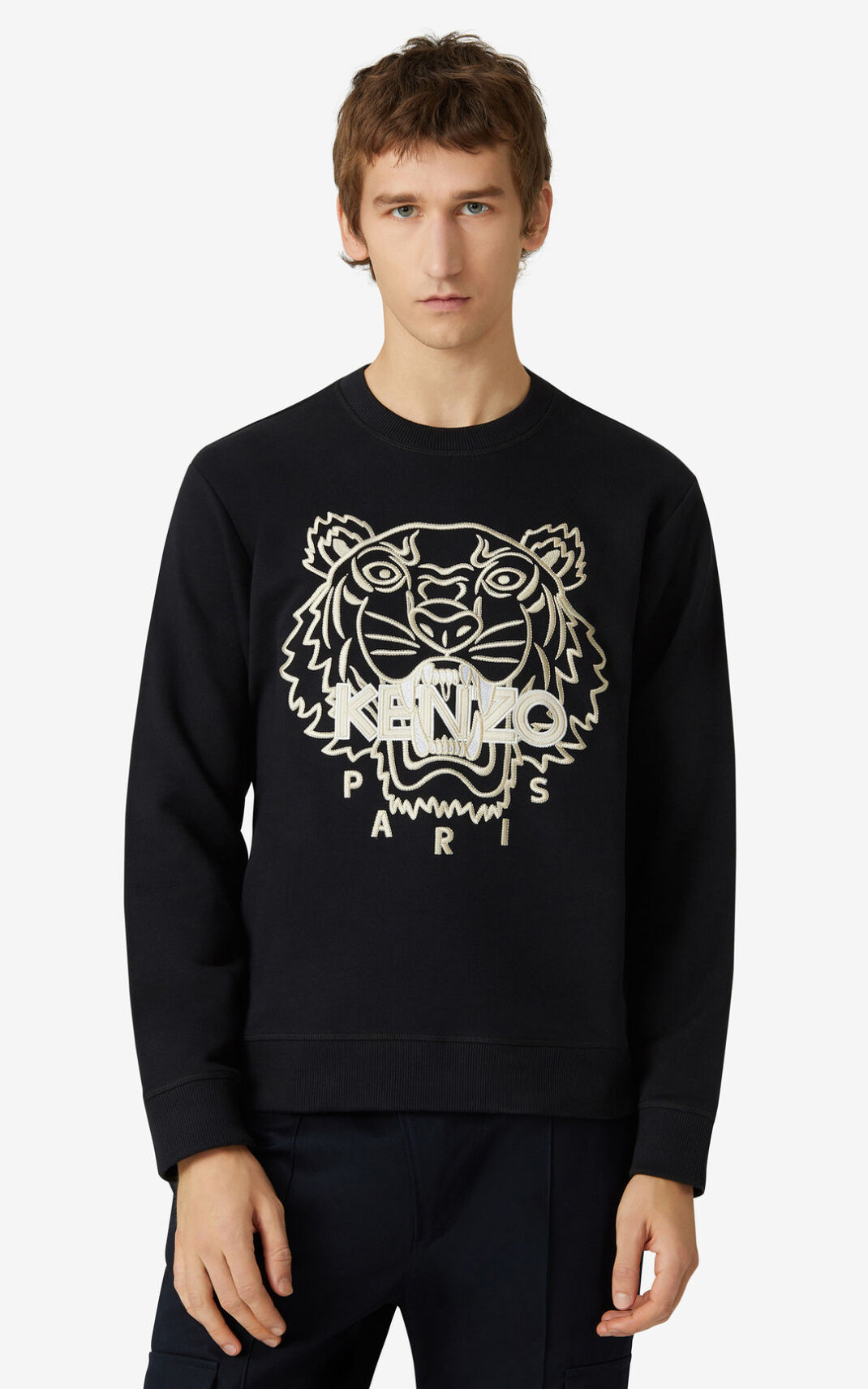 Sweat Kenzo Homme Tiger Noir UBETH-1042